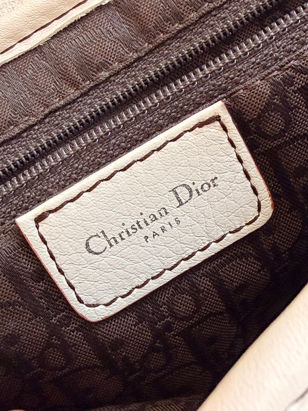 Vintage Dior Saddle Bag