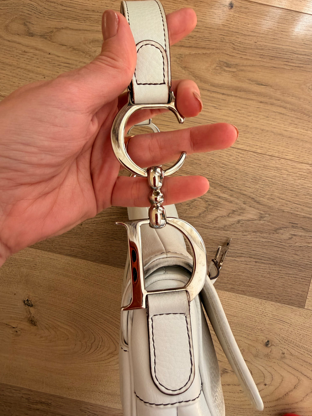 Vintage Dior Saddle Bag