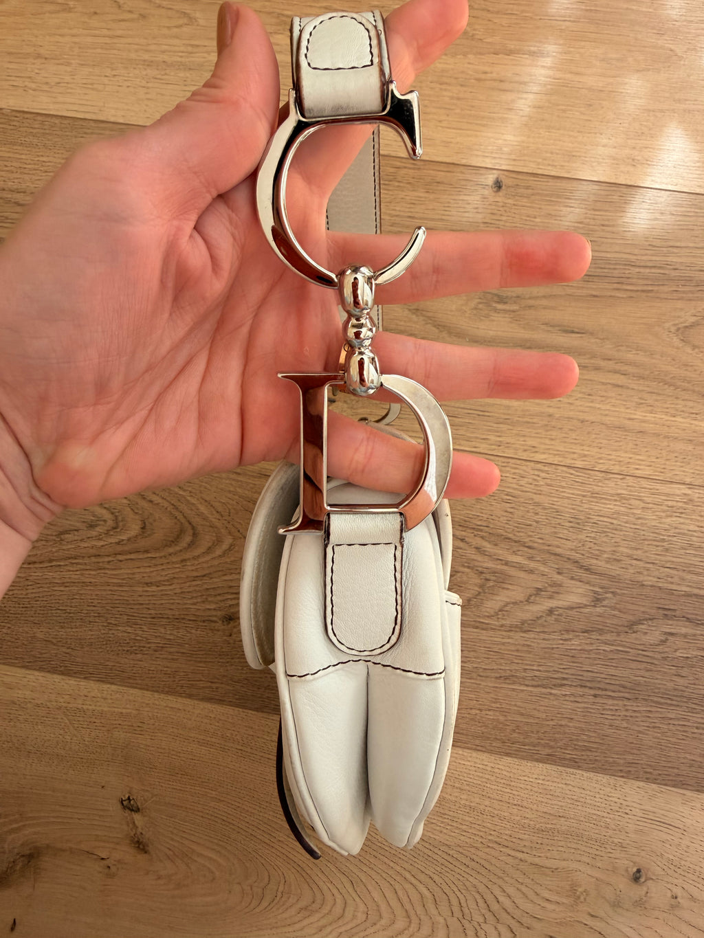 Vintage Dior Saddle Bag