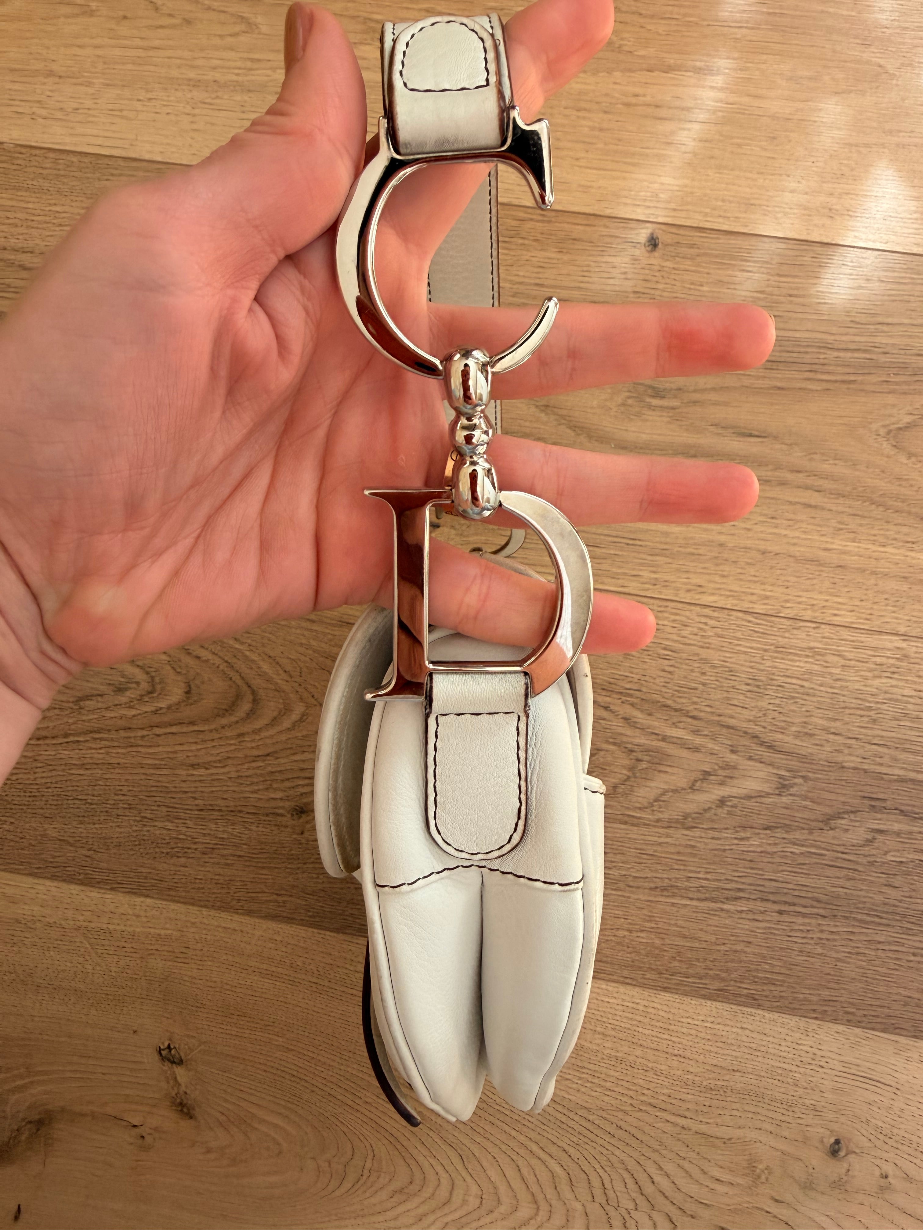 Vintage Dior Saddle Bag