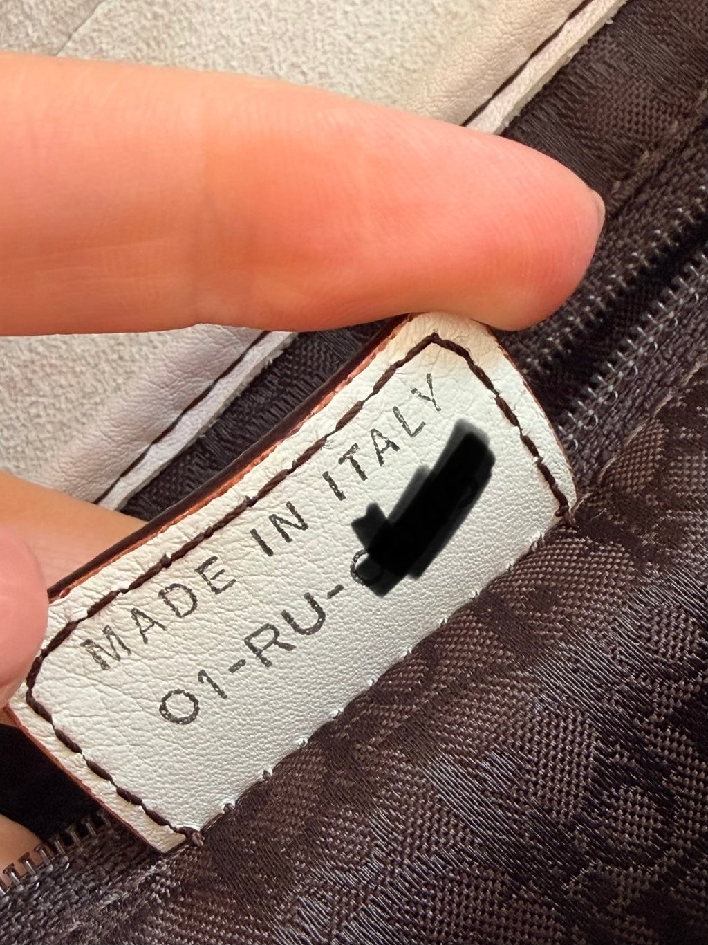 Vintage Dior Saddle Bag